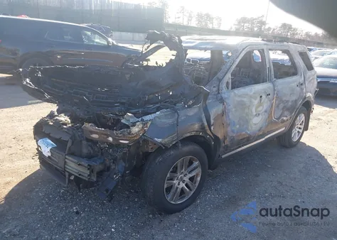 2018 Ford Explorer Xlt z USA, uszkodzony, nr VIN 1FM5K8DH4JGC89502